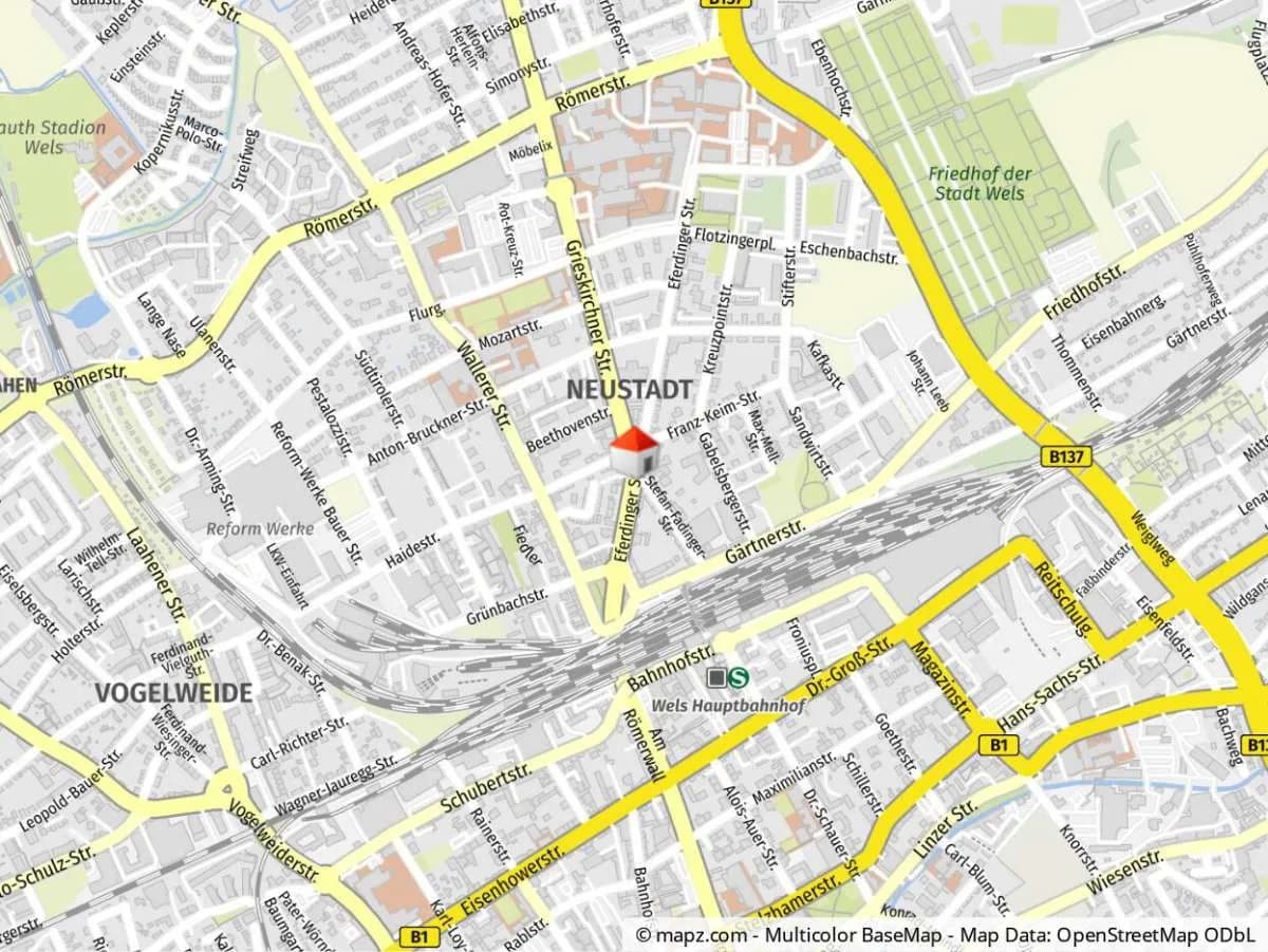 Gewerbeimmobilie mieten in Wels – 58 m², € 1.001 – Bild 5 von 5