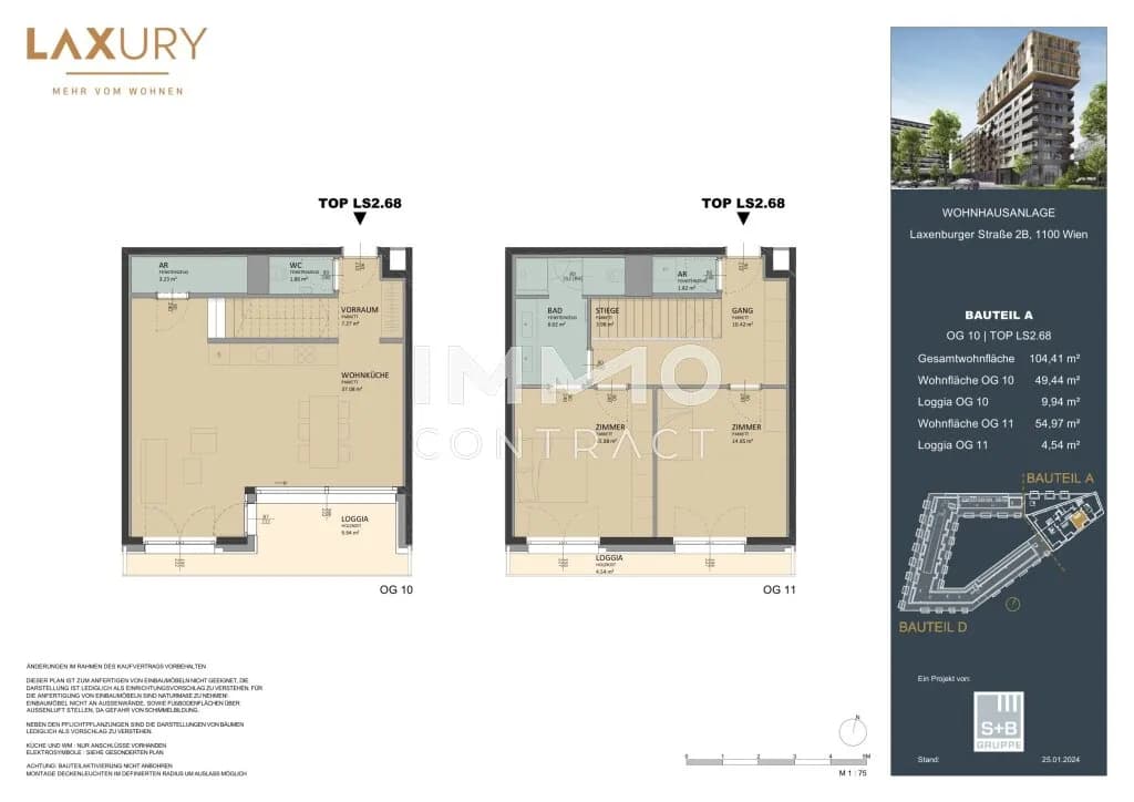 3-Zimmer-Wohnung kaufen in Wien – 104,41 m², € 950.000 – Bild 11 von 11