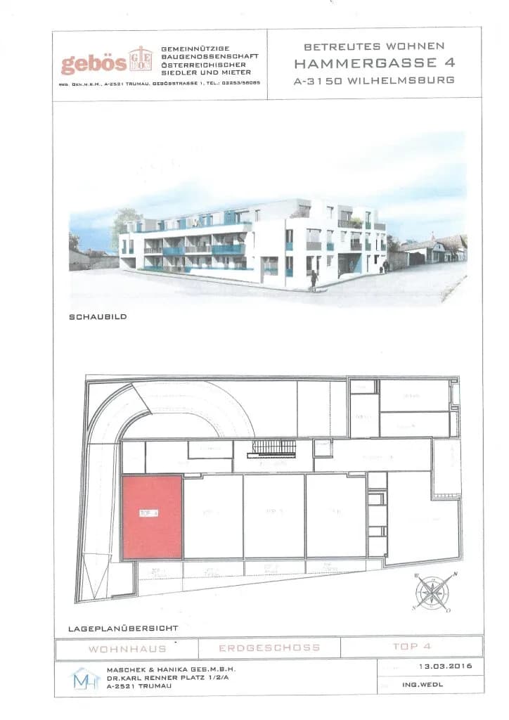 2-Zimmer-Wohnung mieten in Sankt Pölten Land – 57,69 m², € 830 – Bild 15 von 16