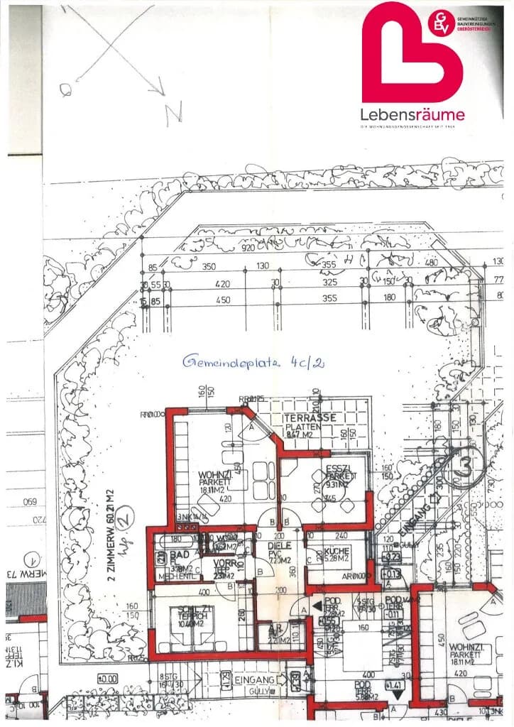 2-Zimmer-Wohnung mieten in Wels-Land – 63,12 m², € 671 – Bild 6 von 6