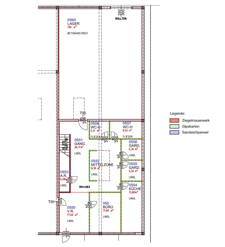 Gewerbeimmobilie mieten in Linz – 380 m², € 4.446 – Bild 19 von 21