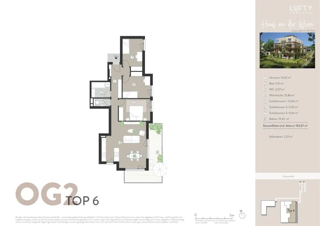 4-Zimmer-Wohnung kaufen in Wien – 83,92 m², € 699.500 – Bild 29 von 29