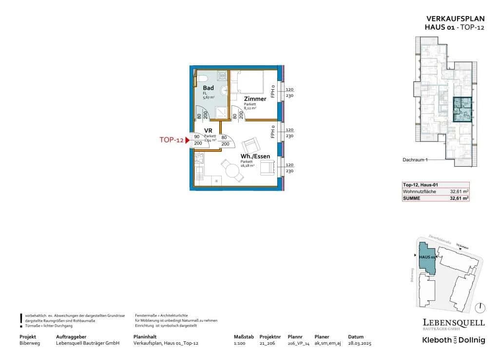 2-Zimmer-Wohnung kaufen in Linz – 32,61 m², € 169.572 – Bild 7 von 7