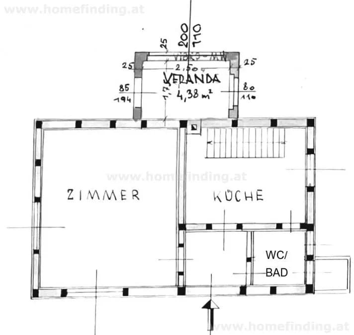 2-Zimmer-Haus mieten in Wien – 40 m², € 1.070 – Bild 12 von 13