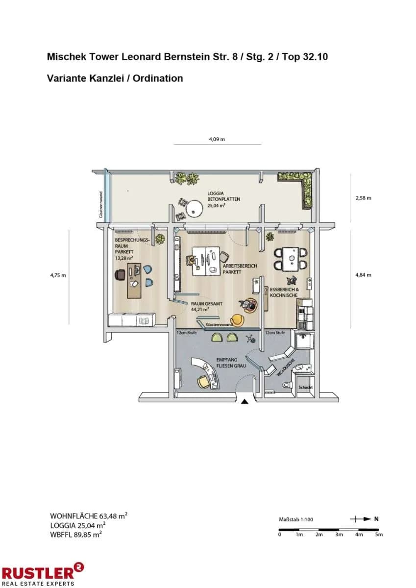 2-Zimmer-Wohnung kaufen in Wien – 63,48 m², € 495.000 – Bild 11 von 11