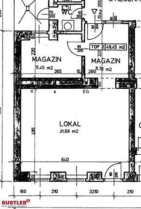 Gewerbeimmobilie mieten in Wien – 50 m², € 929 – Bild 8 von 8