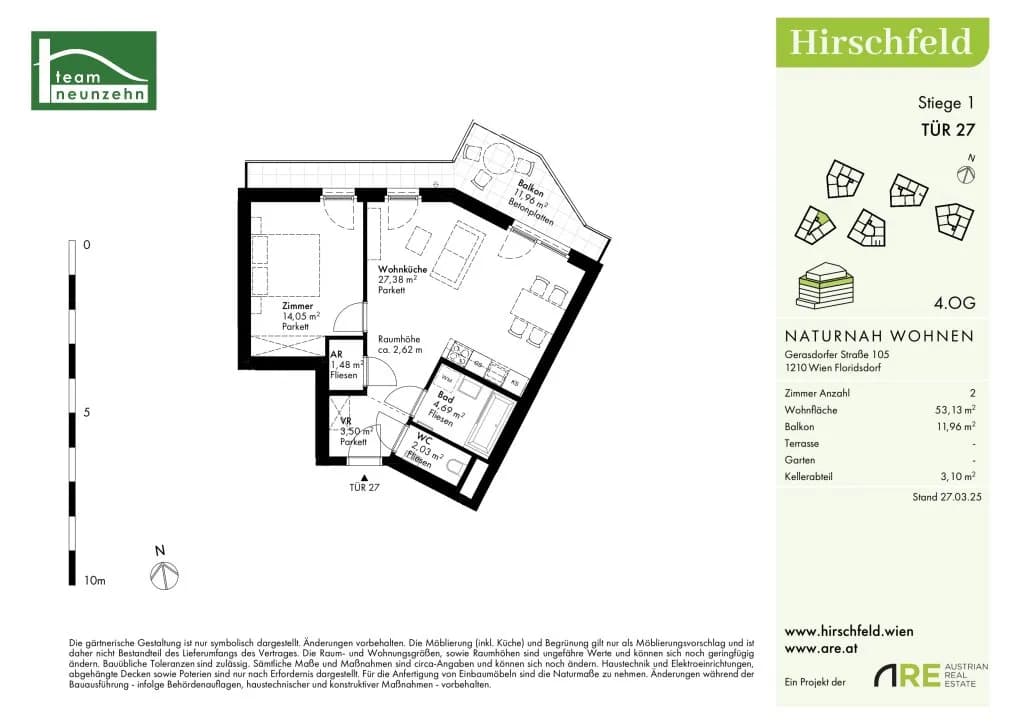 Immobilie kaufen in Wien – 53,13 m², € 275.000 – Bild 27 von 27