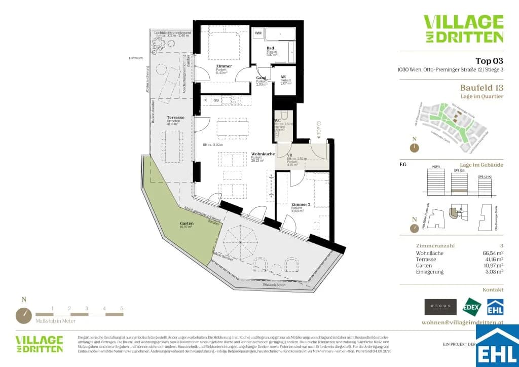 3-Zimmer-Wohnung kaufen in Wien – 65,28 m², € 562.000 – Bild 9 von 9