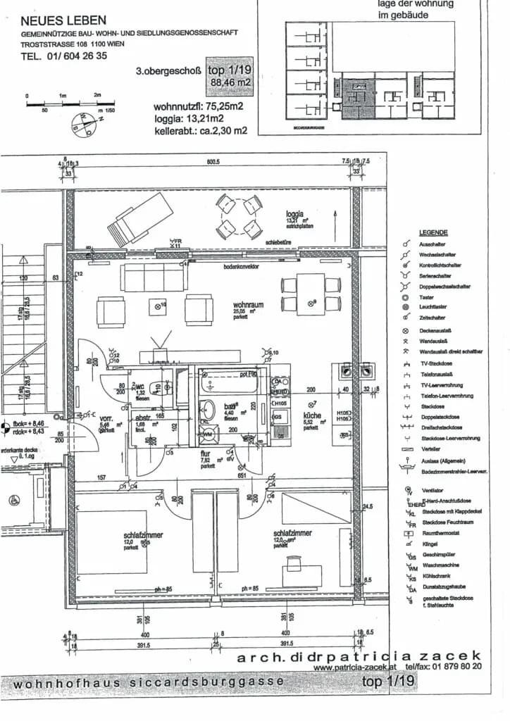 3-Zimmer-Wohnung kaufen in Wien – 75,25 m², € 349.000 – Bild 9 von 10