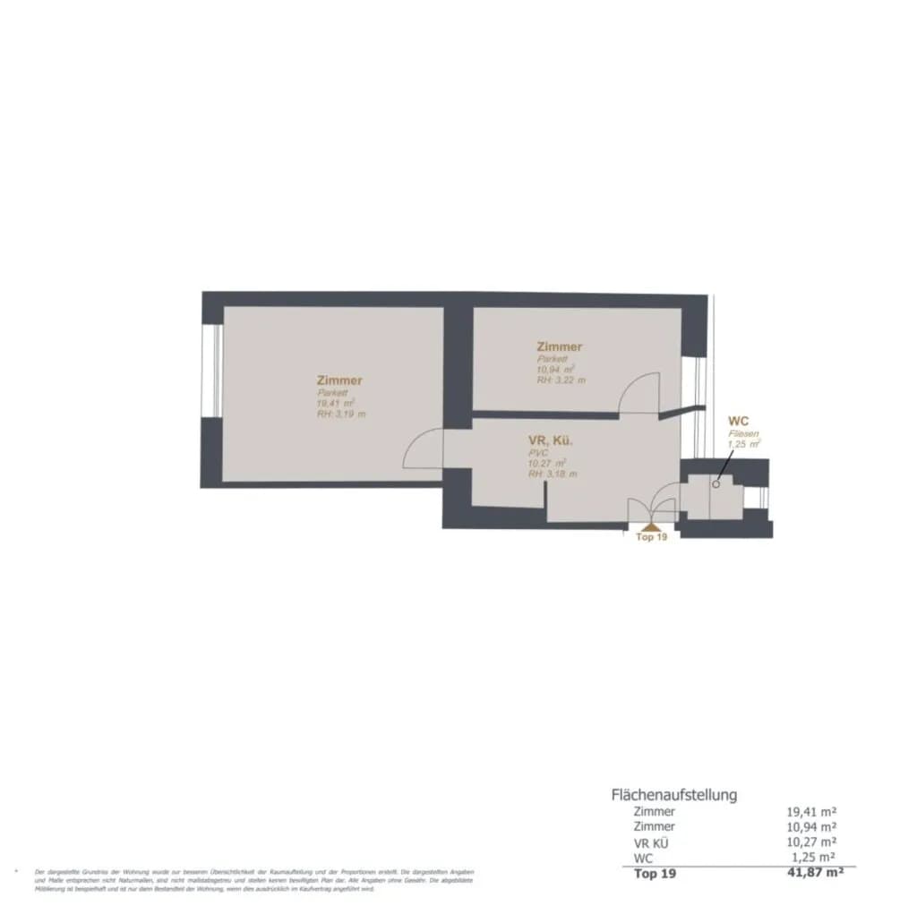 2-Zimmer-Wohnung kaufen in Wien – 41,78 m², € 188.500 – Bild 11 von 11