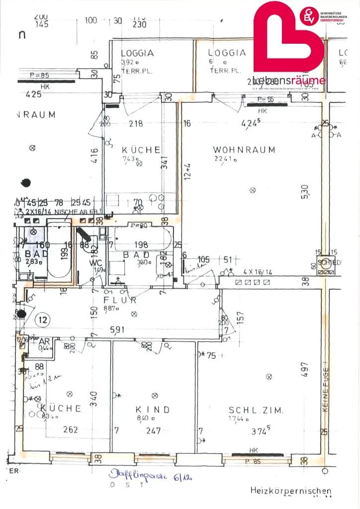 3-Zimmer-Wohnung mieten in Freistadt – 77,2 m², € 731 – Bild 15 von 16