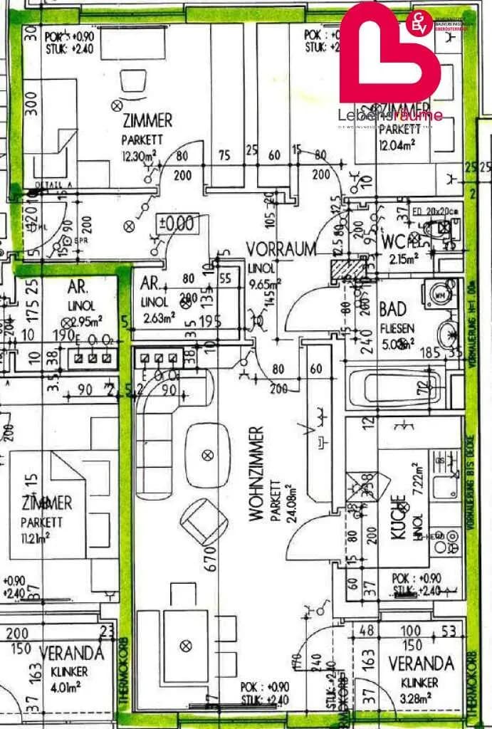 3-Zimmer-Wohnung mieten in Freistadt – 78,38 m², € 823 – Bild 16 von 16