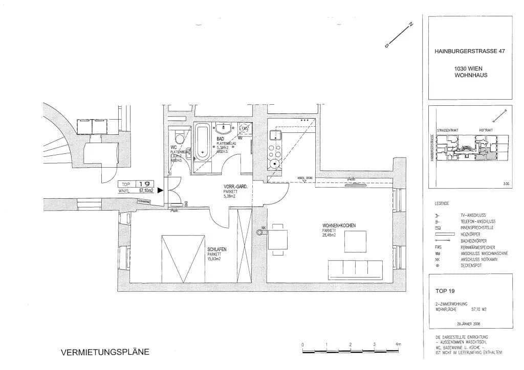 2-Zimmer-Wohnung kaufen in Wien – 57 m², € 374.000 – Bild 9 von 9