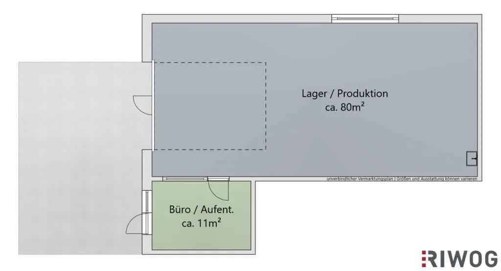 Immobilie mieten in Korneuburg – 91 m², € 14 – Bild 5 von 5