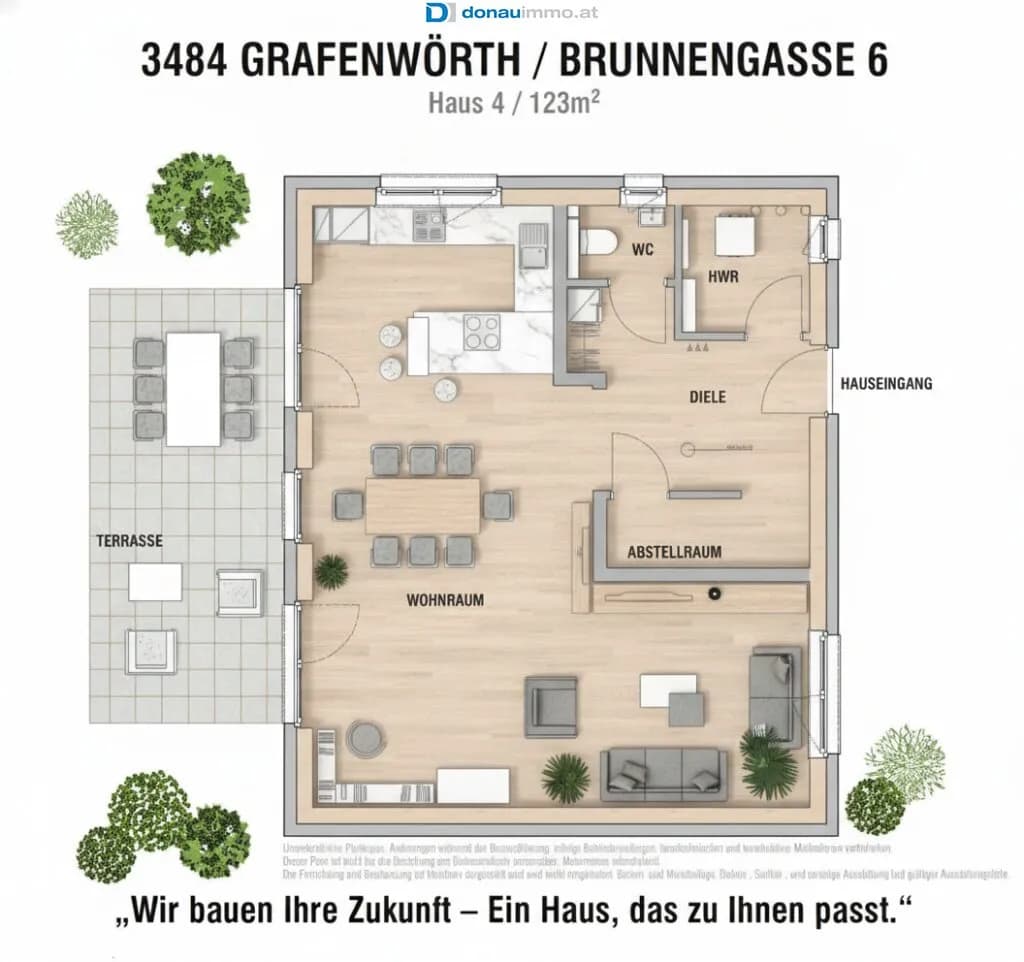 5-Zimmer-Haus kaufen in Tulln – 123 m², € 520.468 – Bild 10 von 11