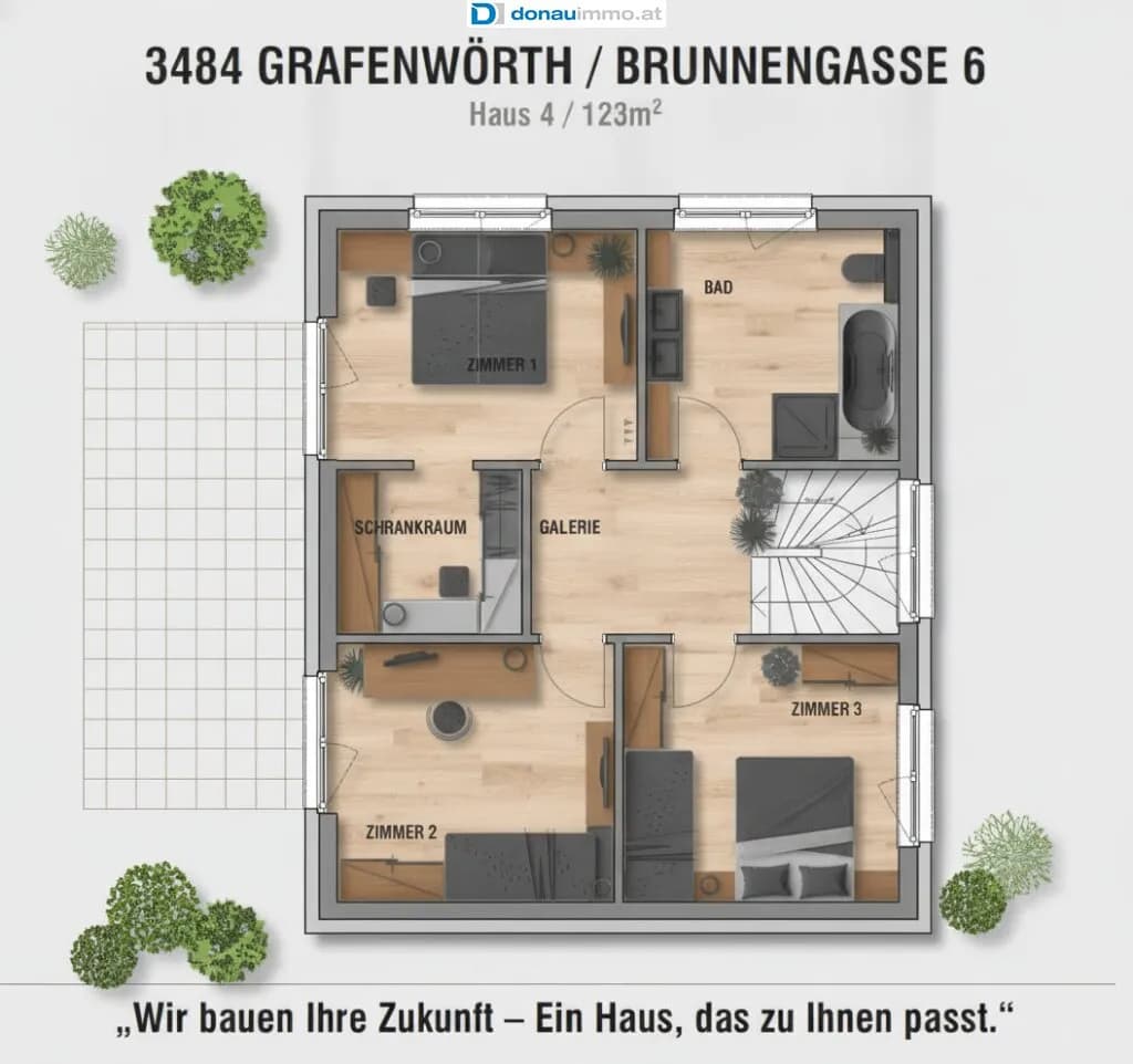 5-Zimmer-Haus kaufen in Tulln – 123 m², € 520.468 – Bild 11 von 11