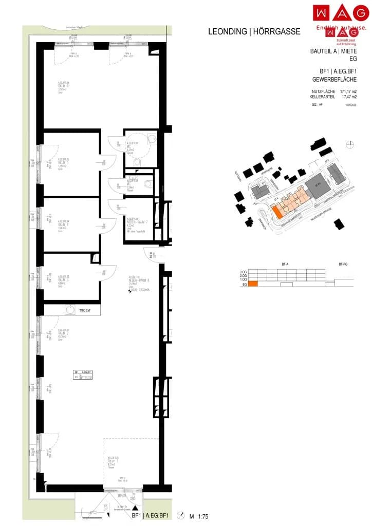 Gewerbeimmobilie mieten in Linz Land – 171 m², € 12 – Bild 17 von 17