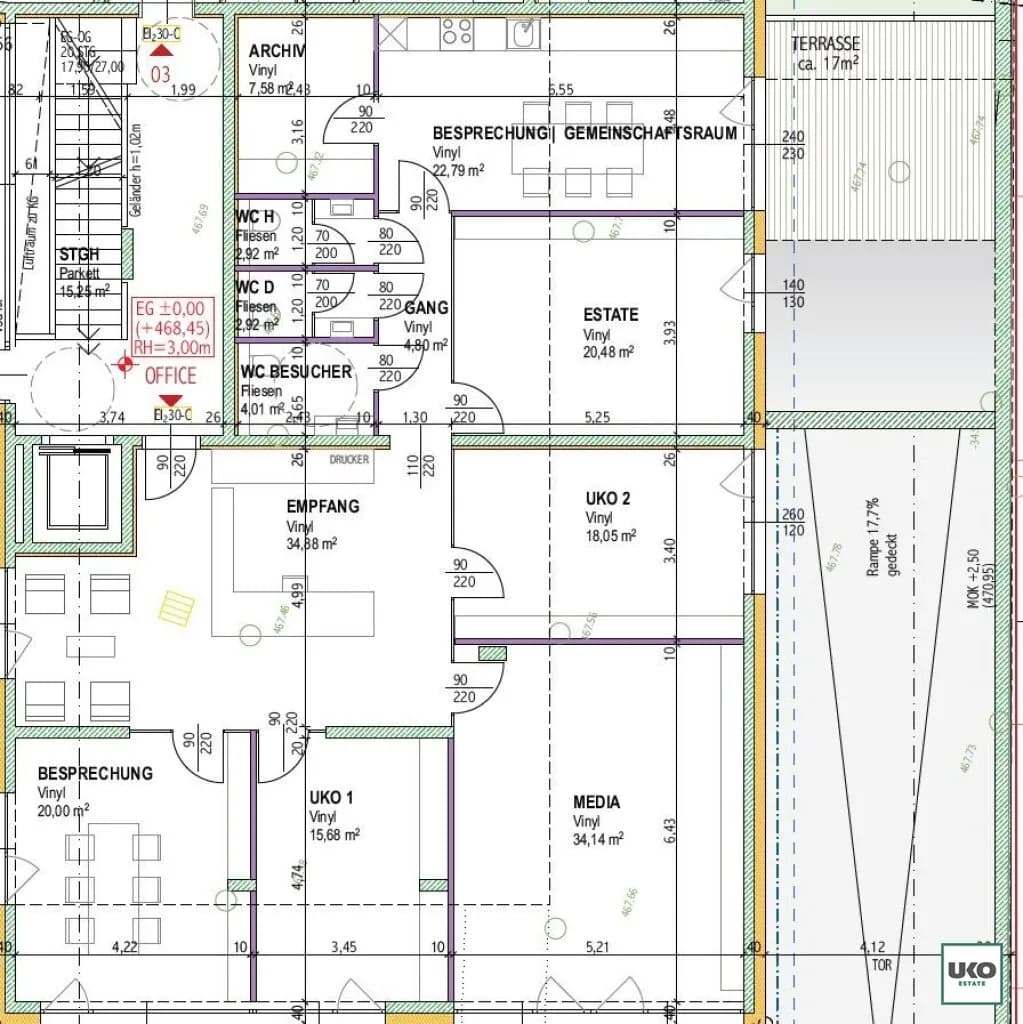 Gewerbeimmobilie mieten in Hallein – 188 m², € 3.025 – Bild 8 von 8