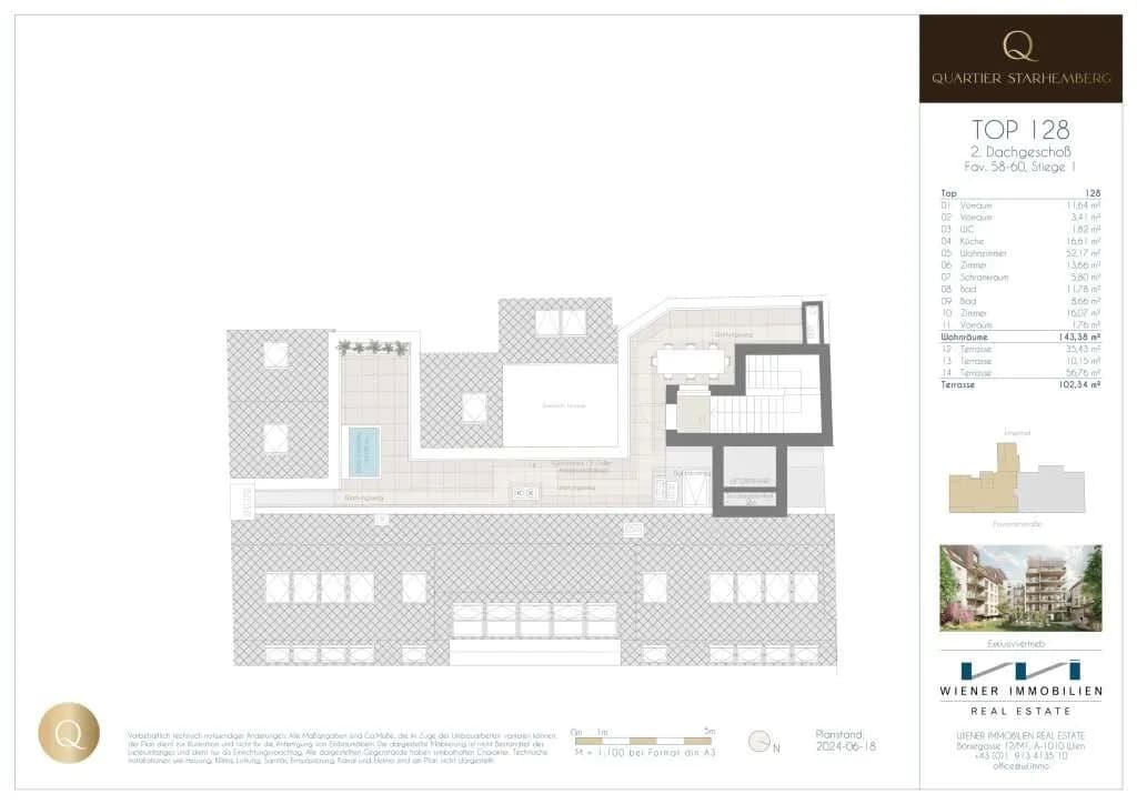 3-Zimmer-Wohnung mieten in Wien – 148,38 m², € 8.035 – Bild 35 von 39