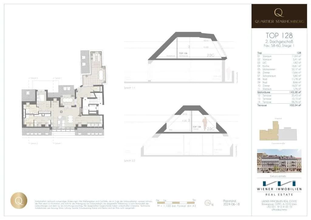 3-Zimmer-Wohnung mieten in Wien – 148,38 m², € 8.035 – Bild 36 von 39