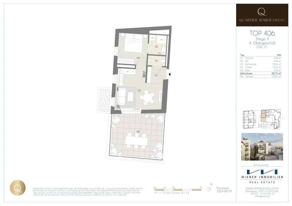 2-Zimmer-Wohnung mieten in Wien – 39,73 m², € 1.975 – Bild 19 von 22