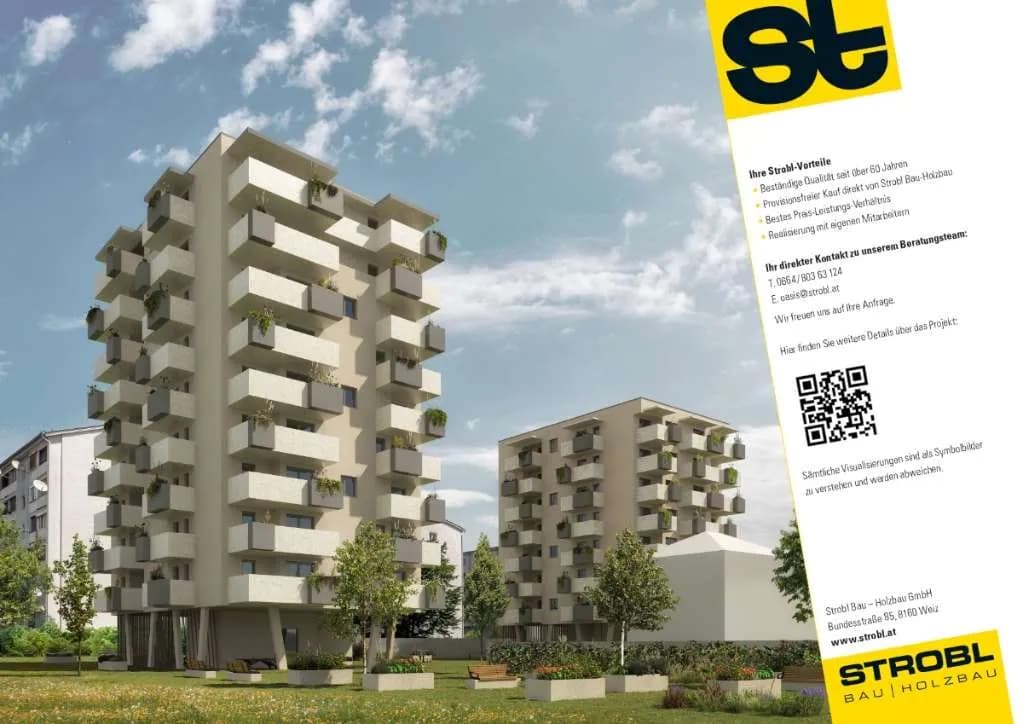 2-Zimmer-Wohnung kaufen in Klagenfurt – 36,7 m², € 249.000 – Bild 4 von 4