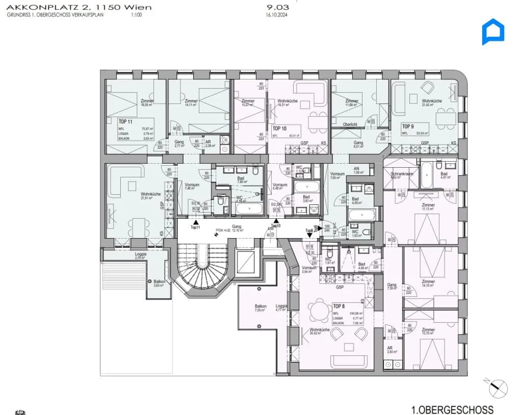 4-Zimmer-Wohnung kaufen in Wien – 112,6 m², € 984.000 – Bild 30 von 39