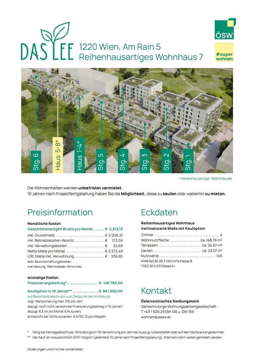 4-Zimmer-Wohnung mieten in Wien – 148,76 m², € 2.512 – Bild 6 von 6