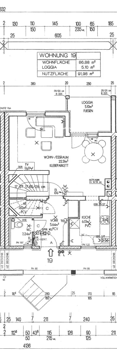 4-Zimmer-Wohnung mieten in Freistadt – 91,98 m², € 1.014 – Bild 4 von 8