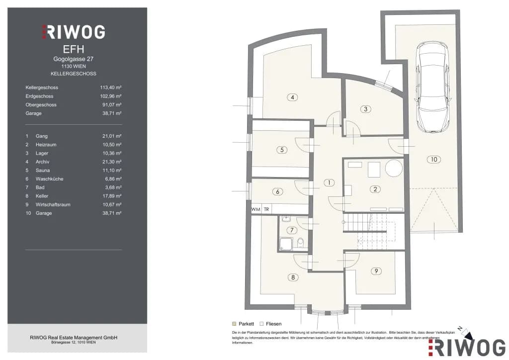 6-Zimmer-Haus kaufen in Wien – 194,03 m², € 2.445.000 – Bild 51 von 53