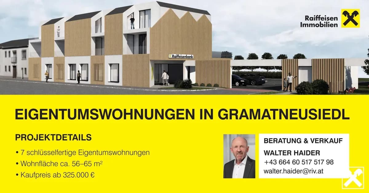 3-Zimmer-Wohnung kaufen in Bruck an der Leitha – 64,4 m², € 364.040 – Bild 7 von 13