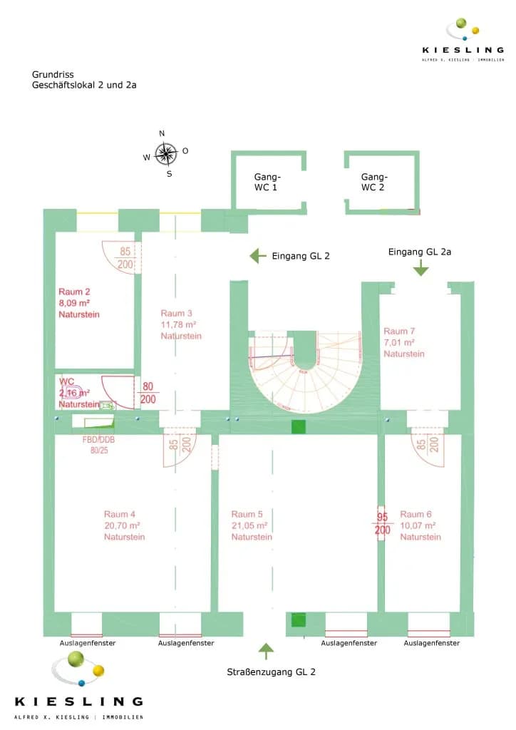 5-Zimmer-Gewerbeimmobilie mieten in Wien – 120 m², € 825 – Bild 22 von 24