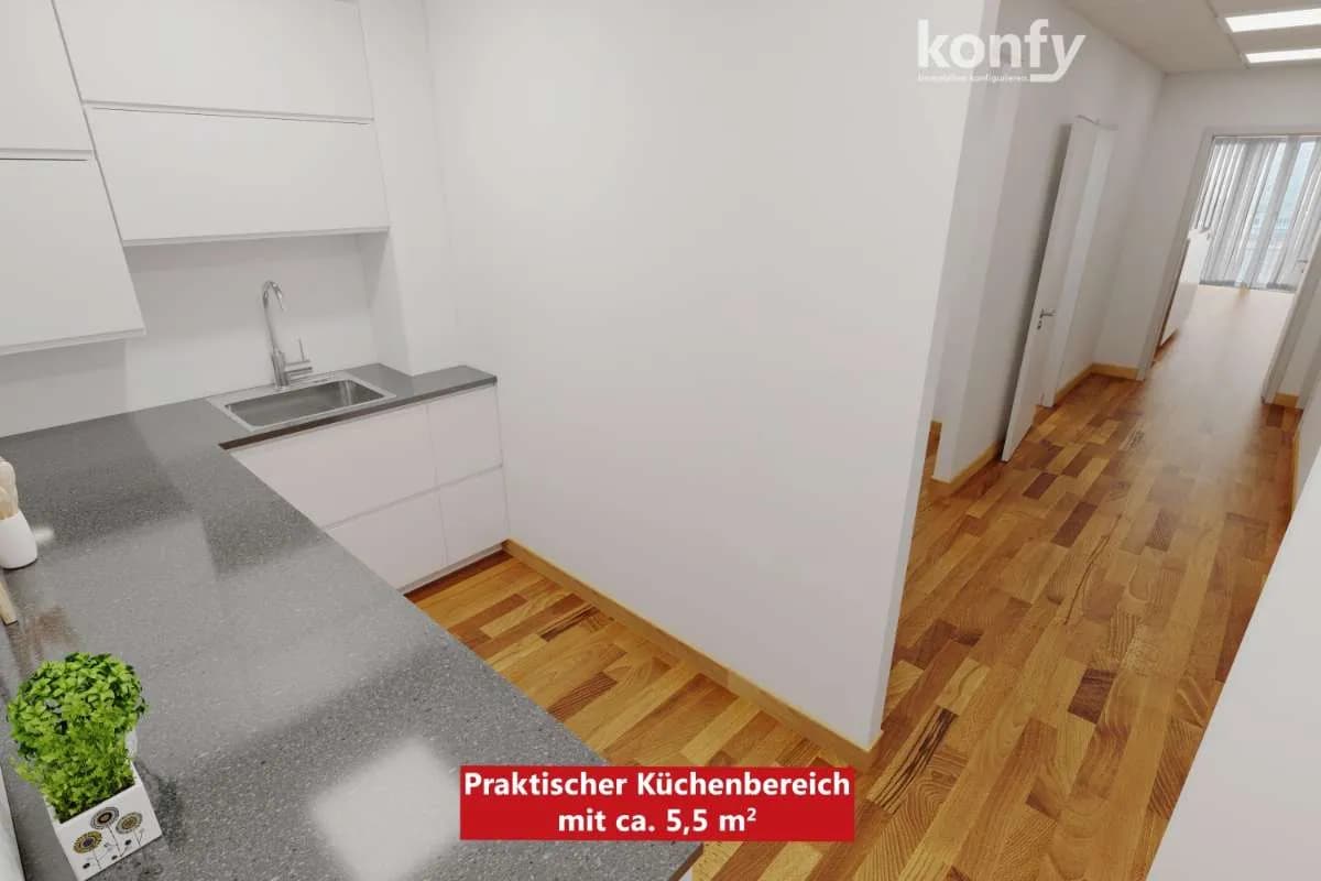 4-Zimmer-Gewerbeimmobilie kaufen in Graz – 108 m², € 279.800 – Bild 5 von 10