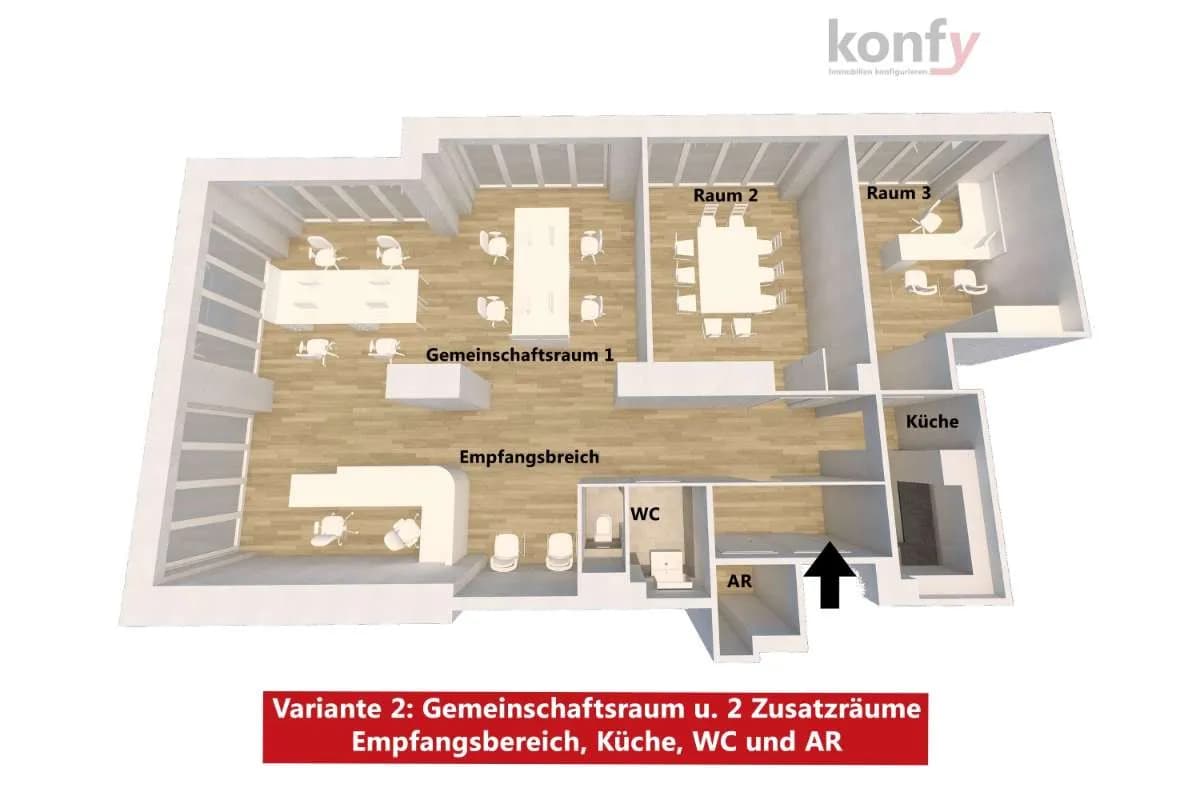 4-Zimmer-Gewerbeimmobilie kaufen in Graz – 108 m², € 279.800 – Bild 10 von 10