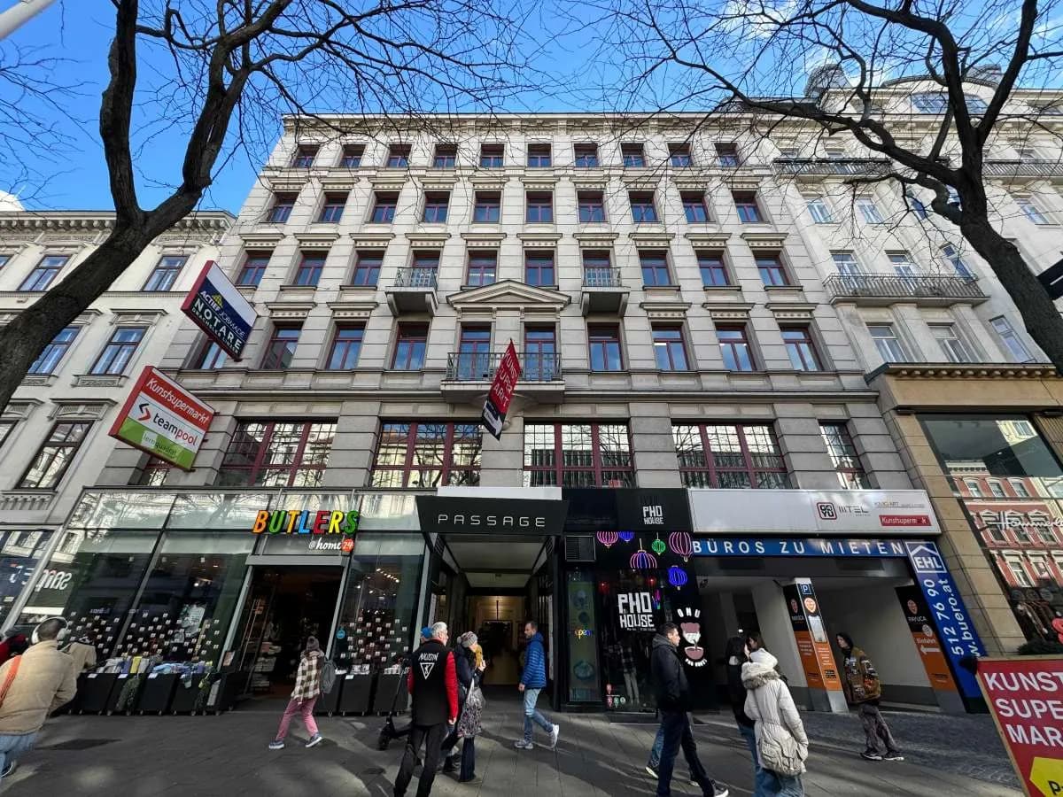 Gewerbeimmobilie mieten in Wien – 96 m², € 1.843