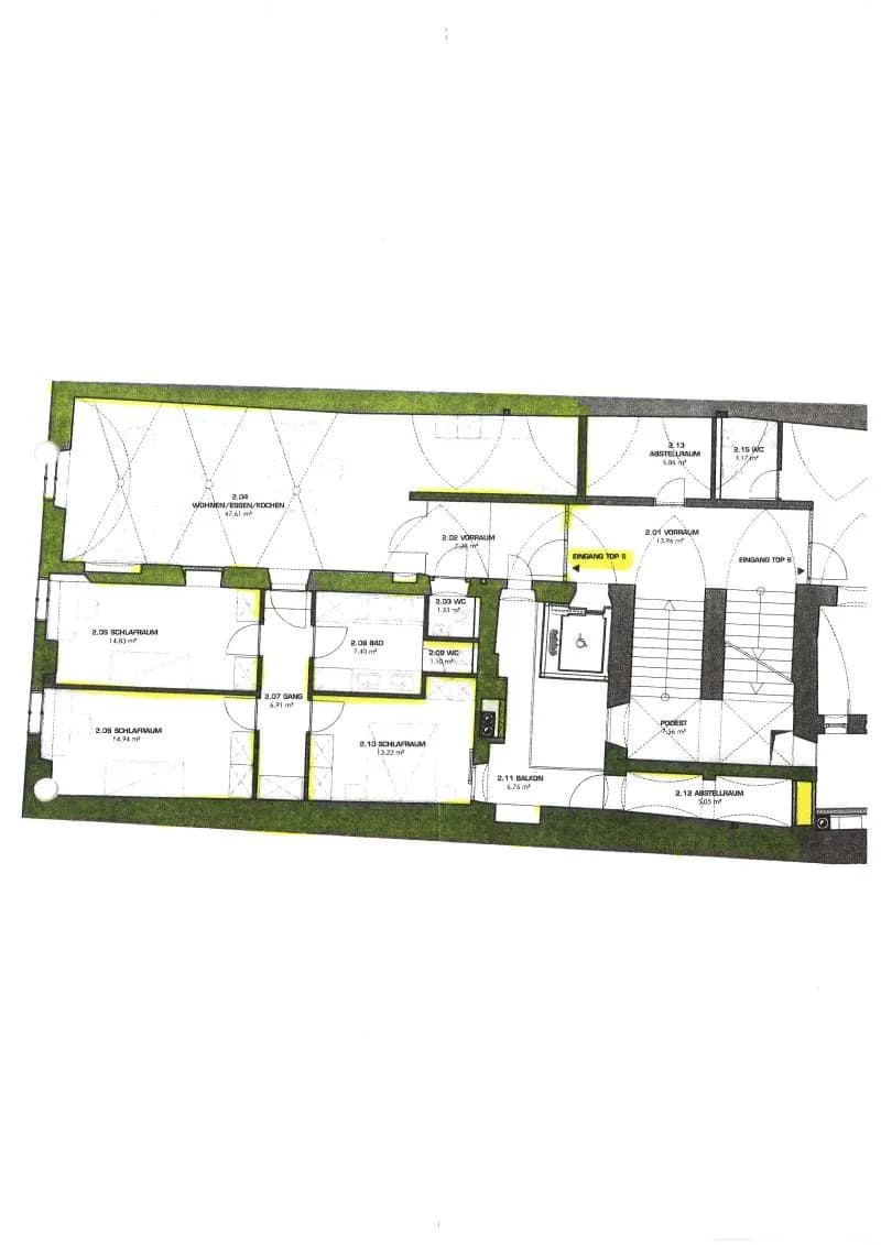 4-Zimmer-Wohnung mieten in Wels – 119,67 m², € 1.306 – Bild 11 von 11