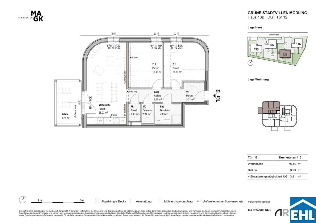 Immobilie kaufen in Mödling – 75,14 m², € 540.230 – Bild 21 von 21