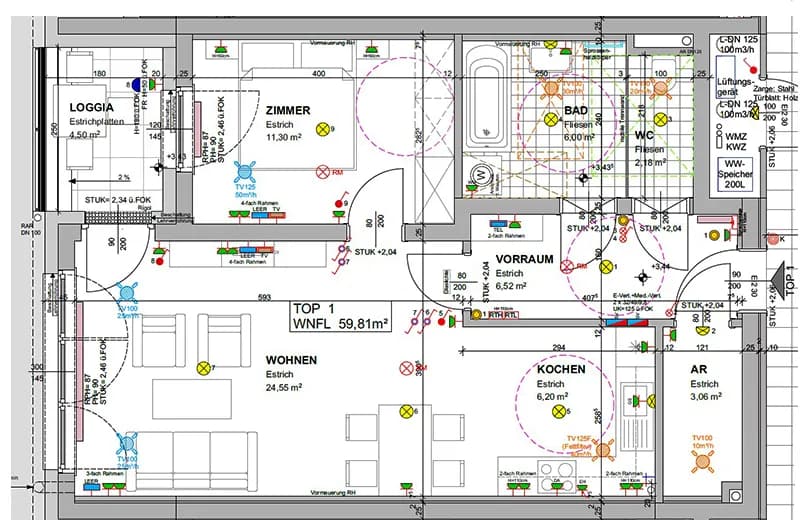 Wohnung mieten in Gänserndorf – 59,81 m², € 672 – Bild 3 von 3