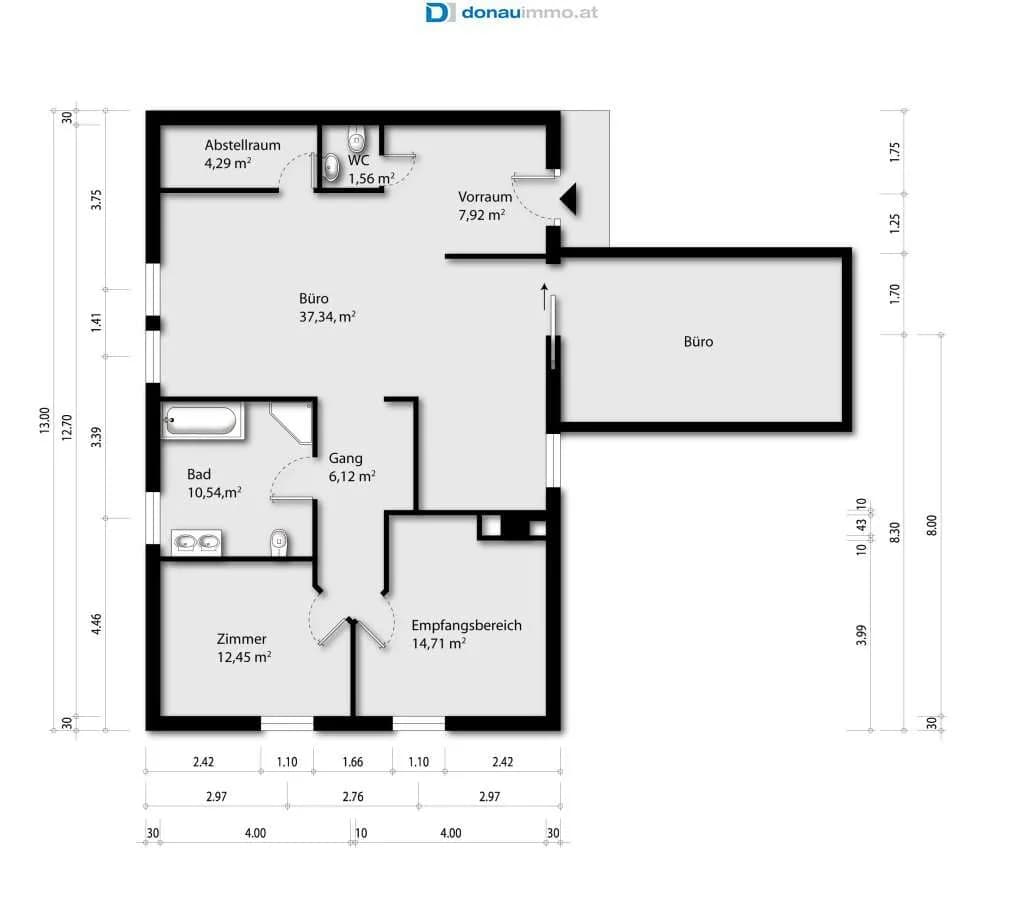 3-Zimmer-Wohnung mieten in Eisenstadt – 116 m², € 1.183 – Bild 7 von 7