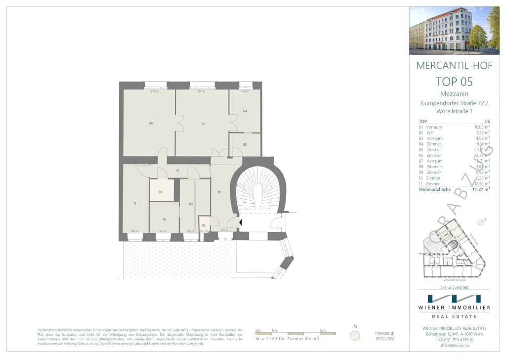 5-Zimmer-Wohnung kaufen in Wien – 111,27 m², € 732.200 – Bild 8 von 8