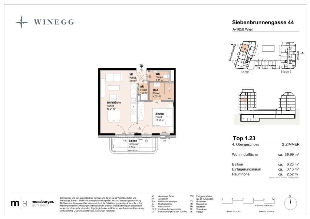 2-Zimmer-Wohnung kaufen in Wien – 39,99 m², € 387.500 – Bild 8 von 8