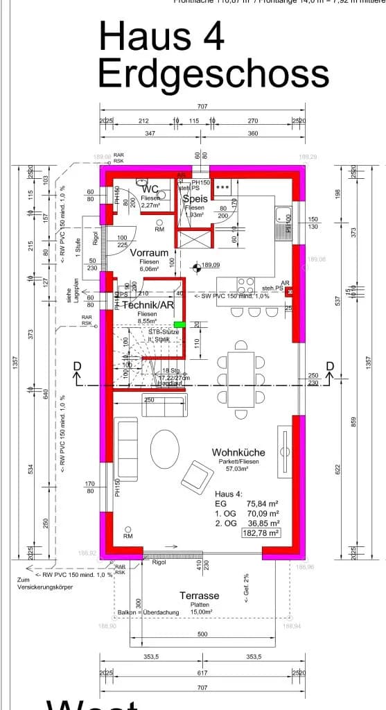 5-Zimmer-Haus kaufen in Mödling – 182,78 m², € 990.000 – Bild 9 von 15