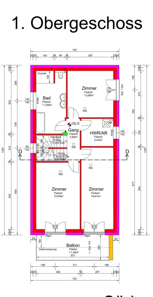 5-Zimmer-Haus kaufen in Mödling – 182,78 m², € 990.000 – Bild 10 von 15
