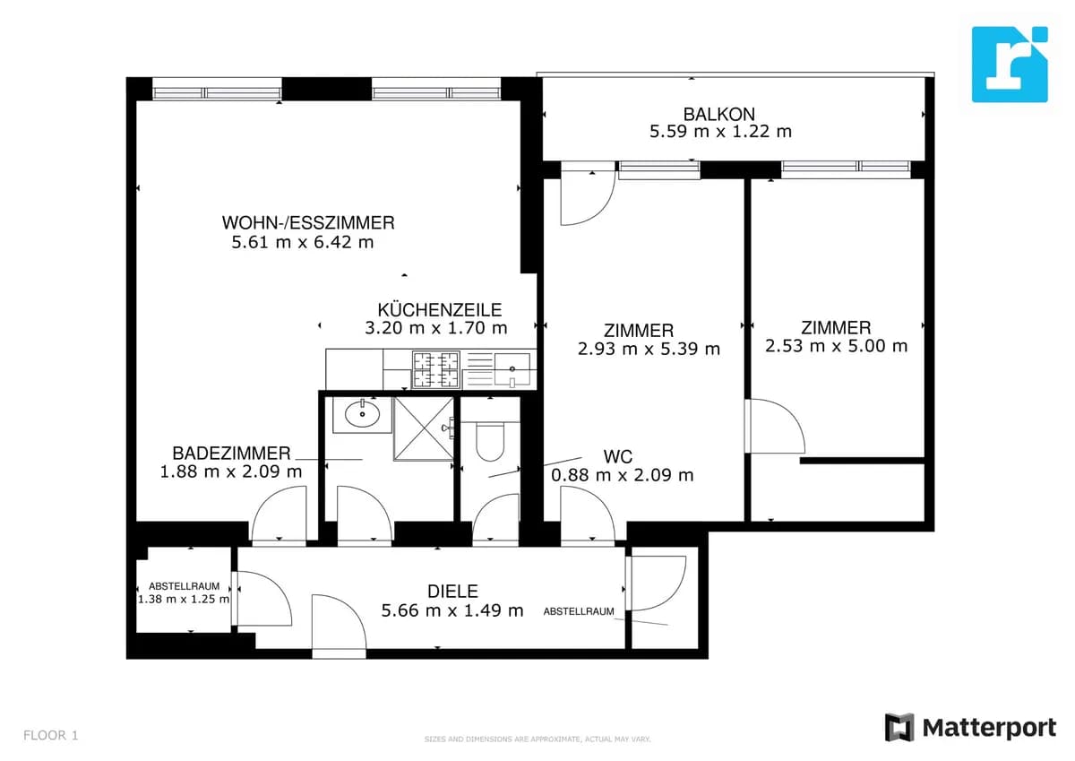 3-Zimmer-Wohnung kaufen in Oberwart – 80 m², € 134.000 – Bild 13 von 13