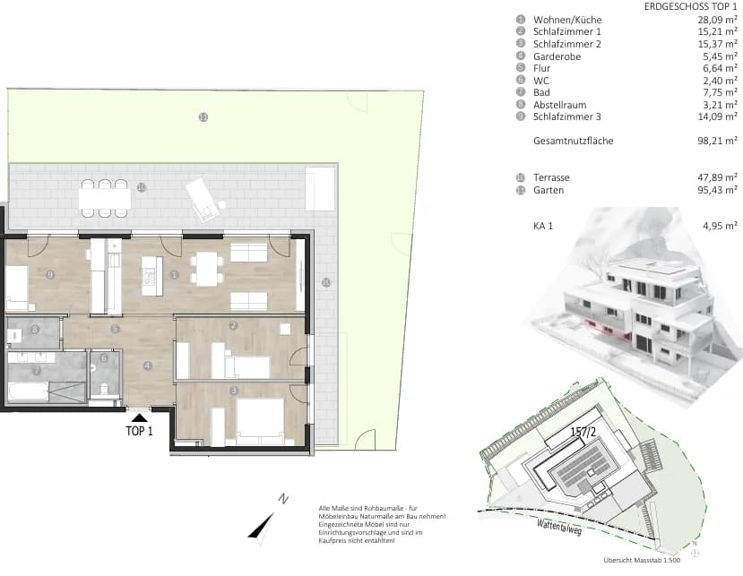 4-Zimmer-Wohnung kaufen in Innsbruck-Land – 98,21 m², € 772.000 – Bild 19 von 19