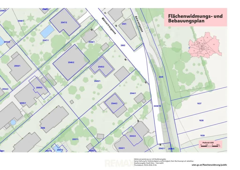 Grundstück kaufen in Wien – 1 865 m², € 1.650.000 – Bild 6 von 6