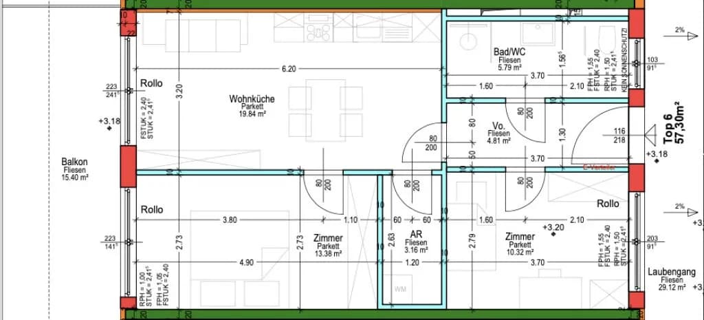 2-Zimmer-Wohnung mieten in Leibnitz – 57,3 m², € 979 – Bild 11 von 11