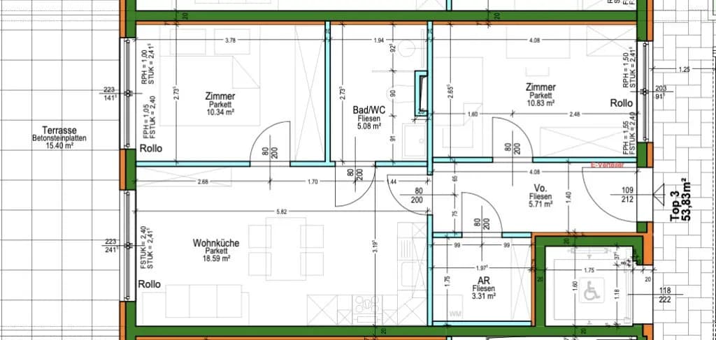 2-Zimmer-Wohnung mieten in Leibnitz – 53,86 m², € 988 – Bild 10 von 10