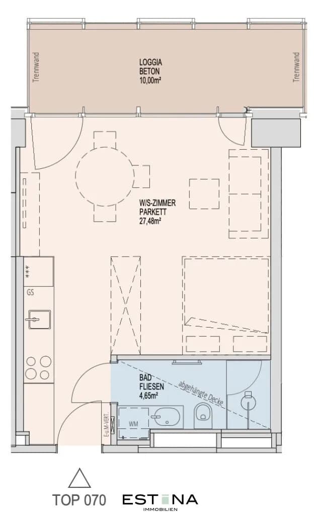 1-Zimmer-Wohnung mieten in Wien – 32,1 m², € 1.100 – Bild 19 von 19