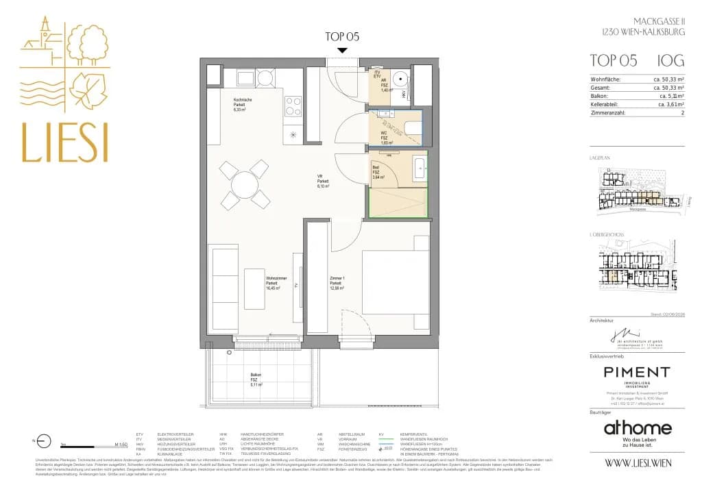 2-Zimmer-Wohnung kaufen in Wien – 50,33 m², € 299.000 – Bild 16 von 16